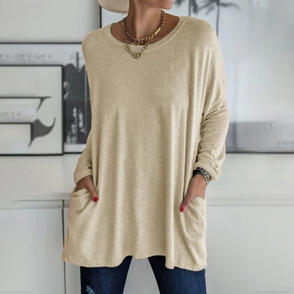 Moira - Top Casual Long Sleeve T-Shirt