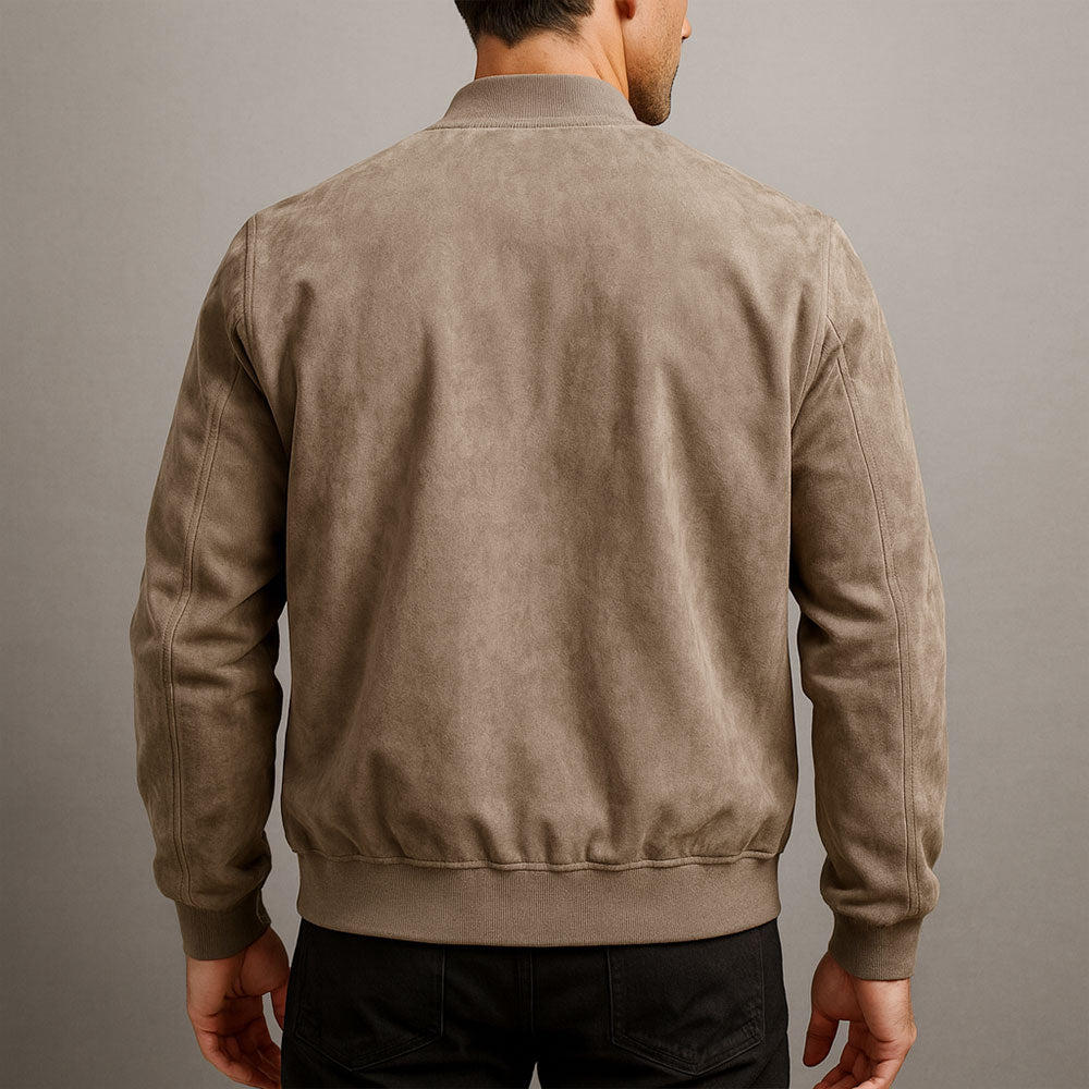 Valen | Classic Suede Jacket: Timeless and Sophisticated Style