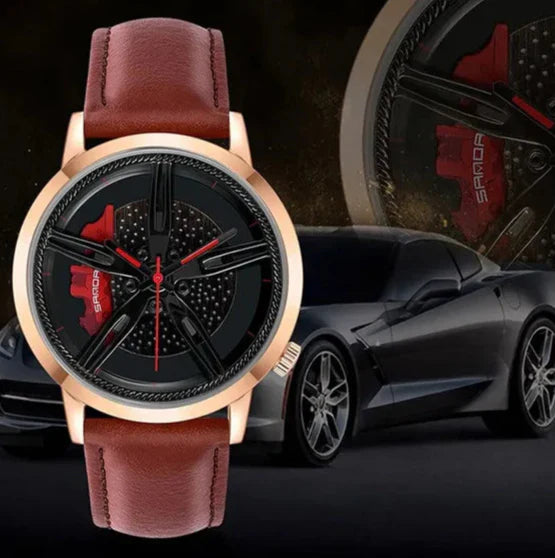 Quartz Button Watch - Elegance and Practicality