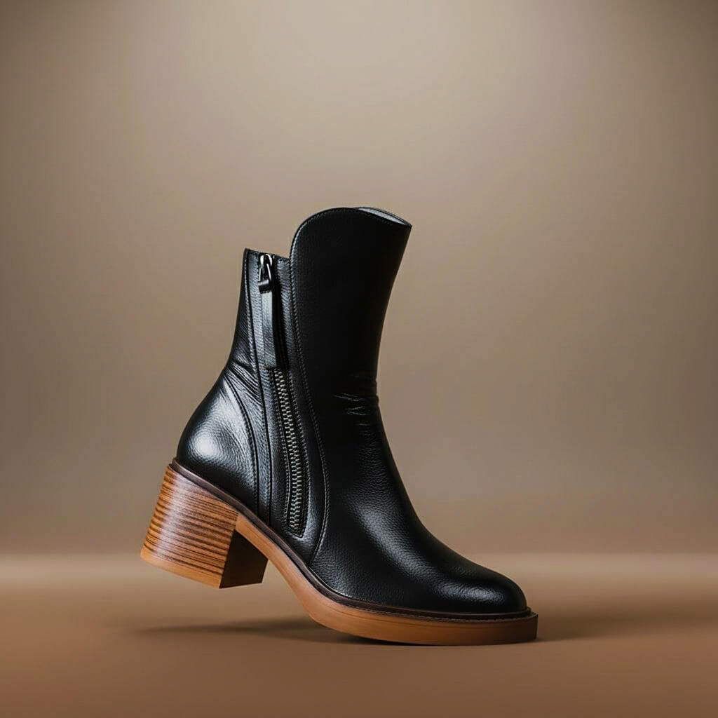 Aurelia Vellure Elegant Ankle Boots with Stylish Heels