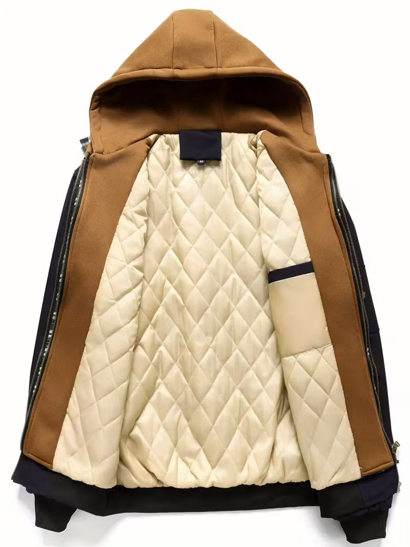 Hooded Air Force Bomber Jacket