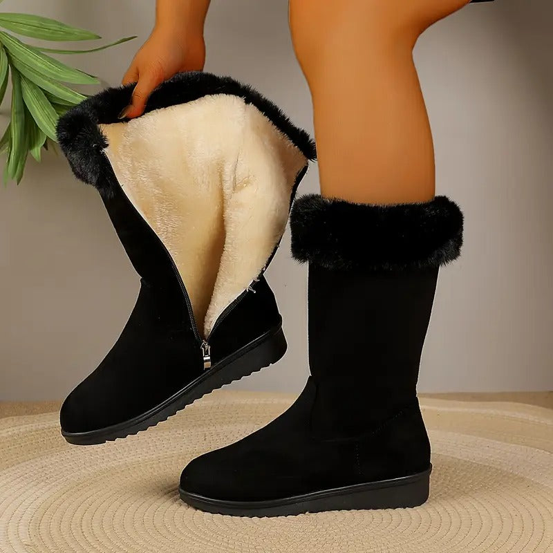 Hailey™ Cozy Warm Winter Boots - Stay Toasty All Season