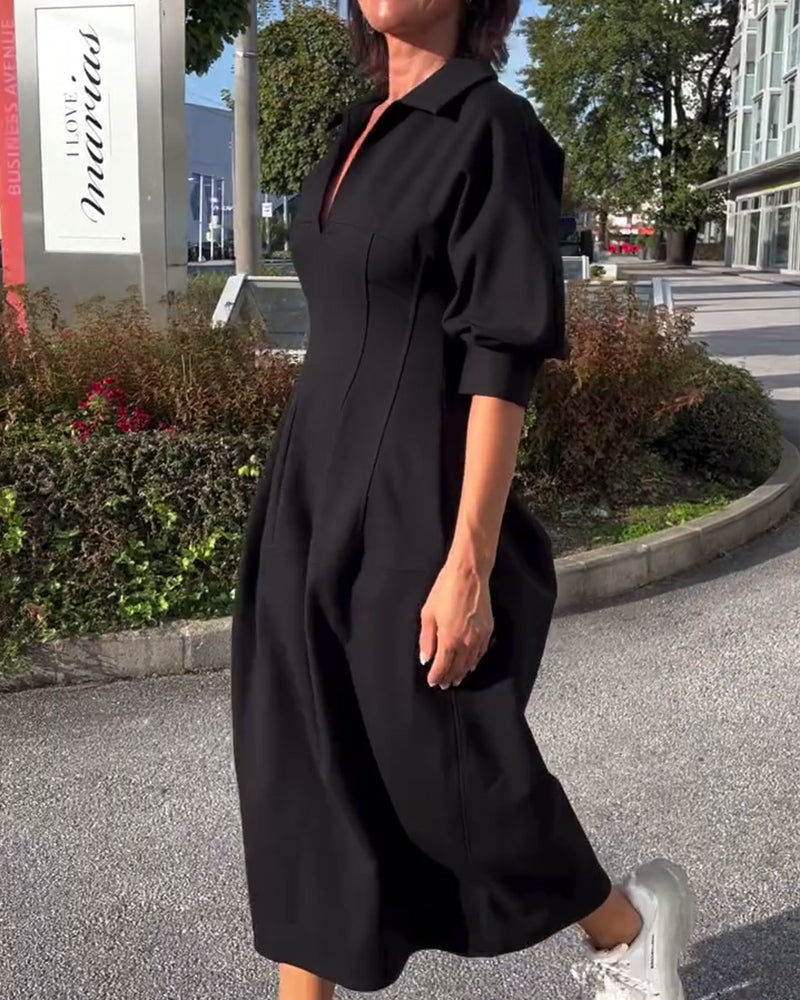 Effortlessly Comfortable Long Dress