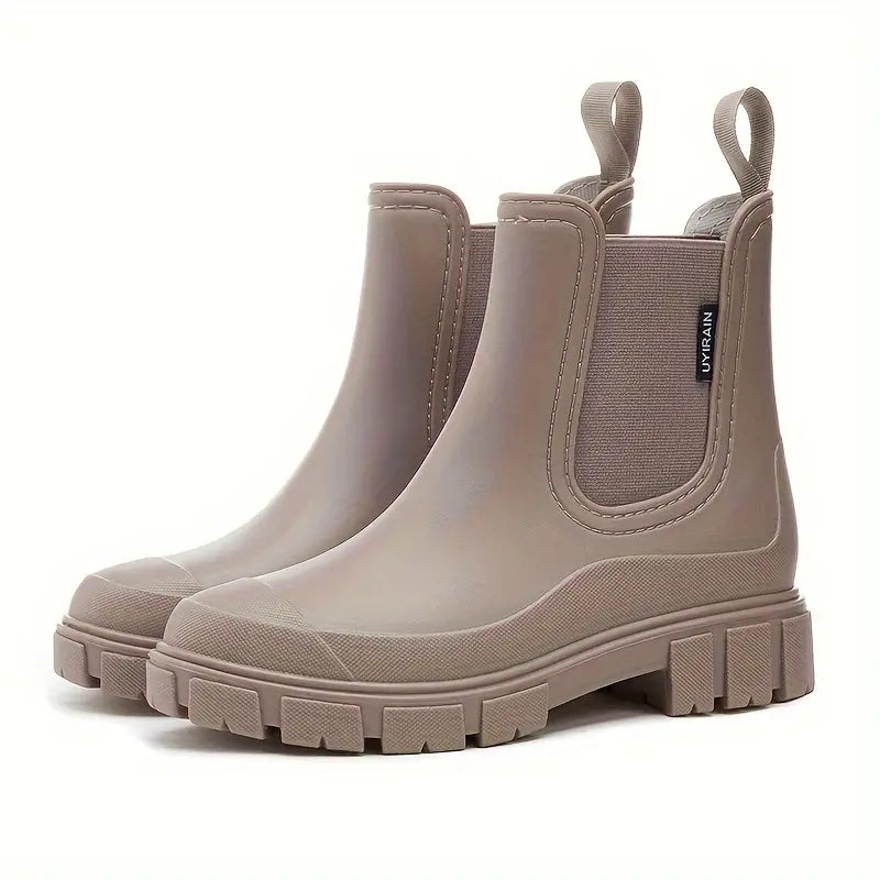 Chic Waterproof Rain Boots for Everyday Wet Weather