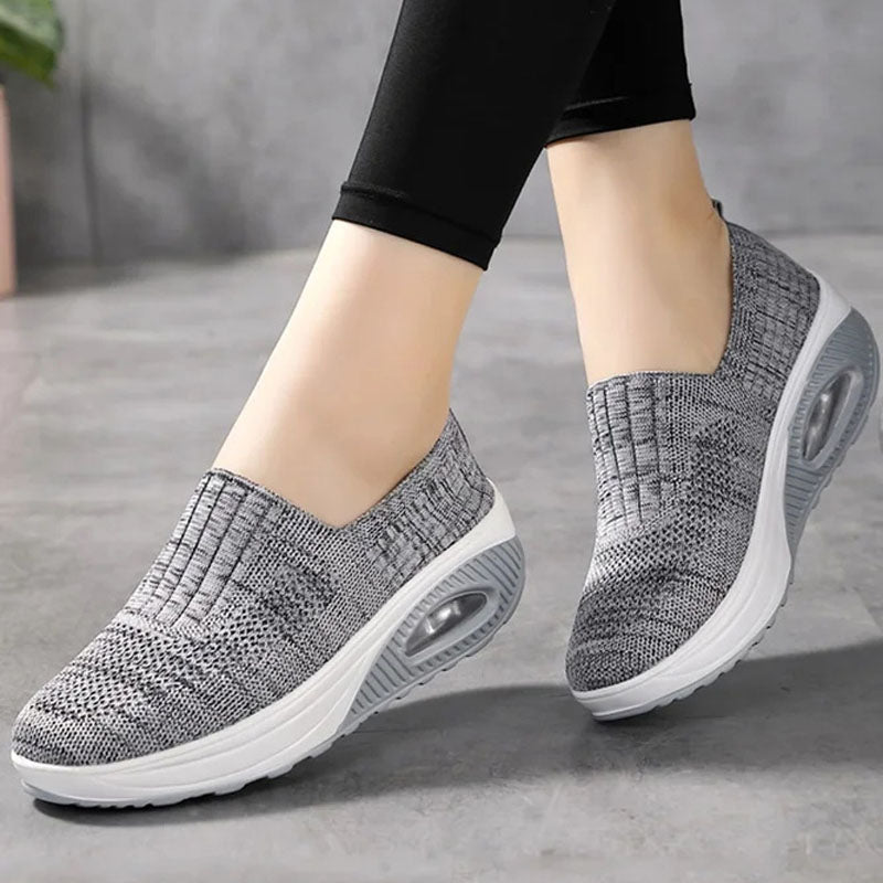 Breathable Slip-On Sneakers for Women — Ultra-Comfort, All-Day Wear