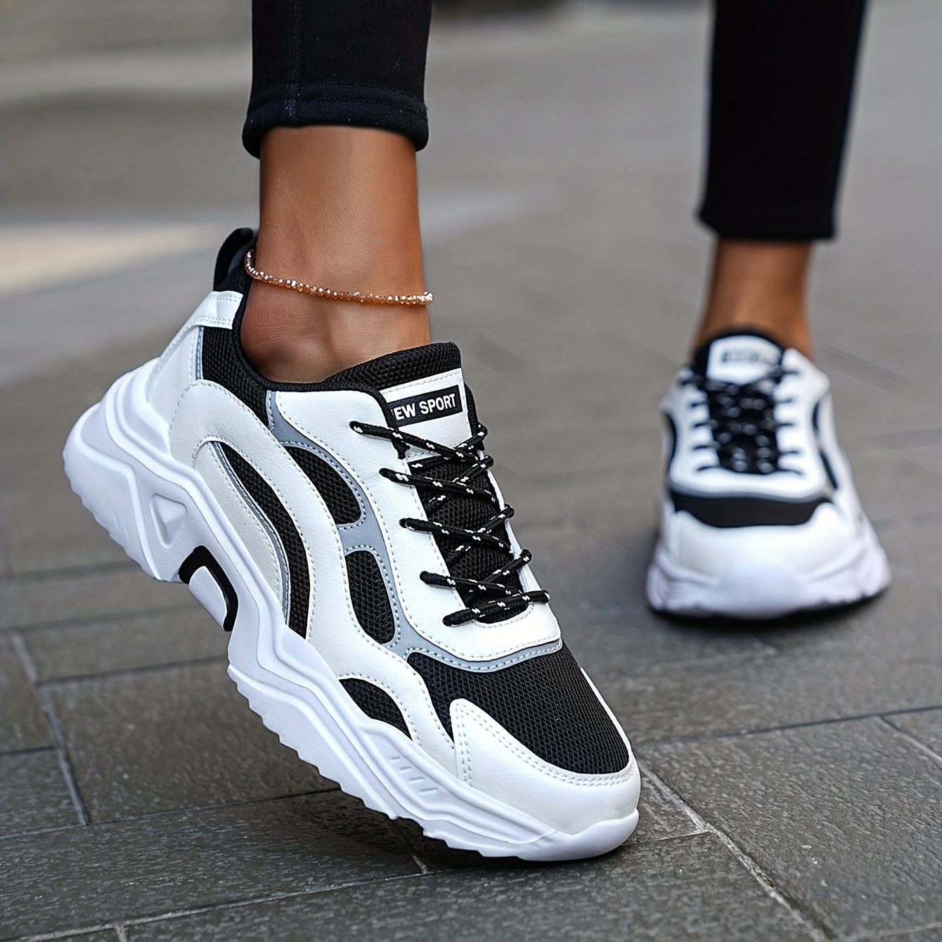 Thalia – Trendy Platform Sneakers with a Bold, Chunky Sole