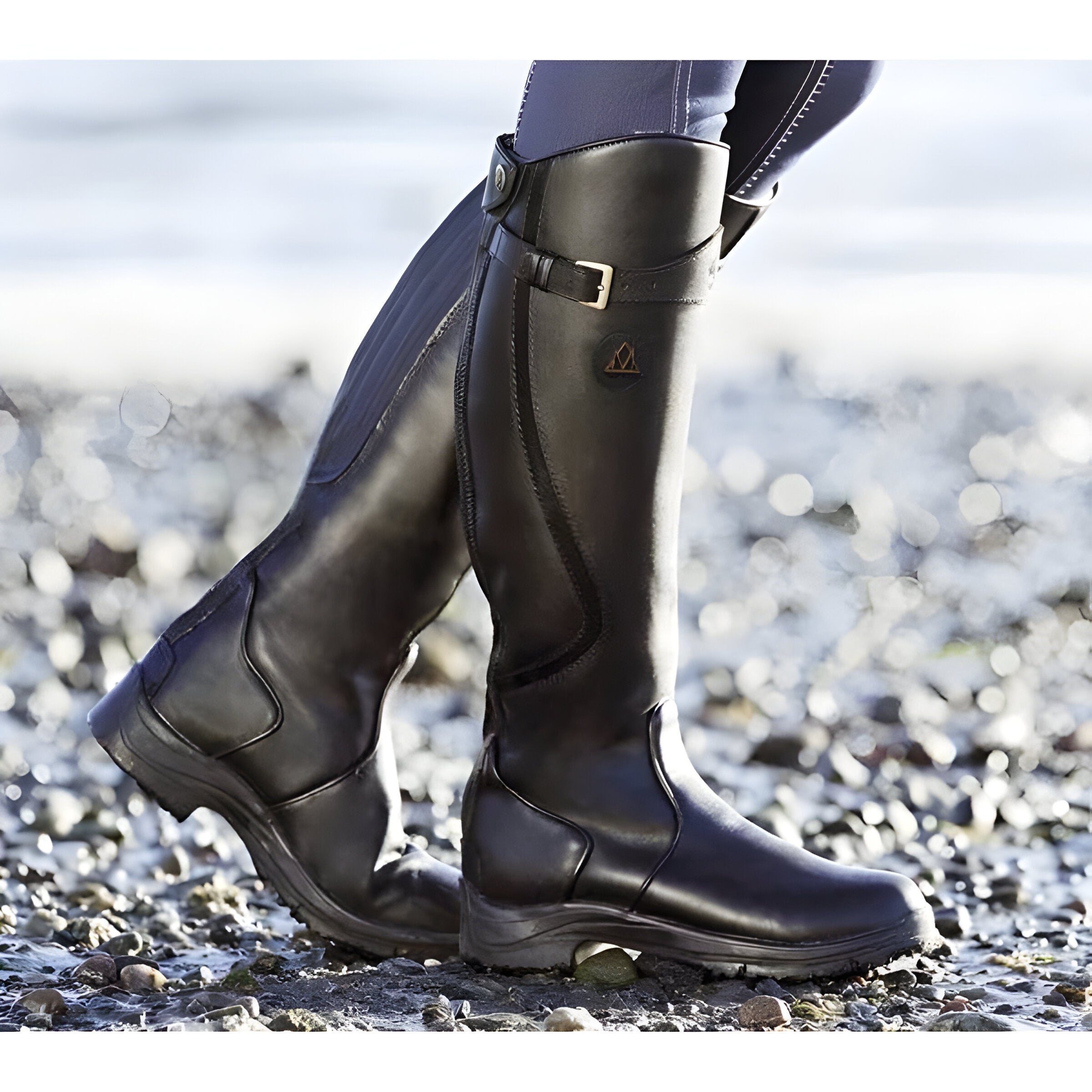 All-Day Comfort Leather Boots with Support