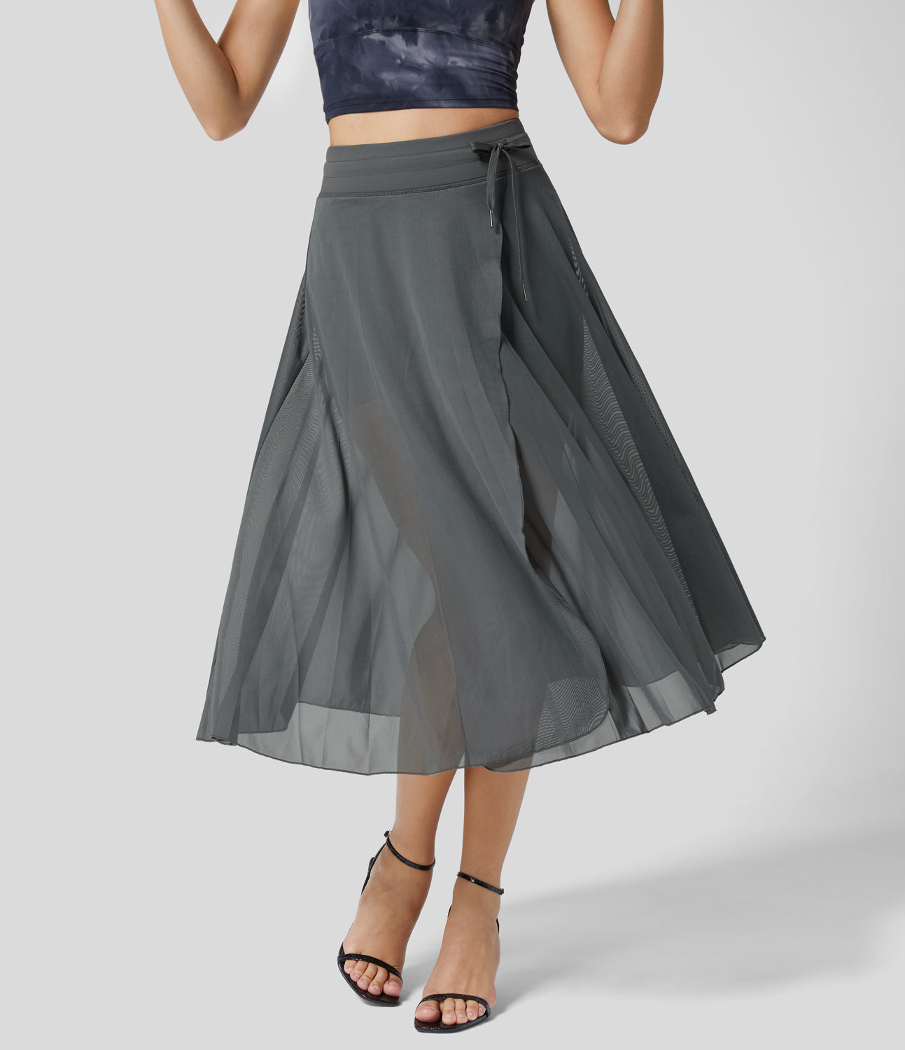 REVERIE - 2-in-1 Midi Skirt for Women, Guaranteed Elegance and Versatility