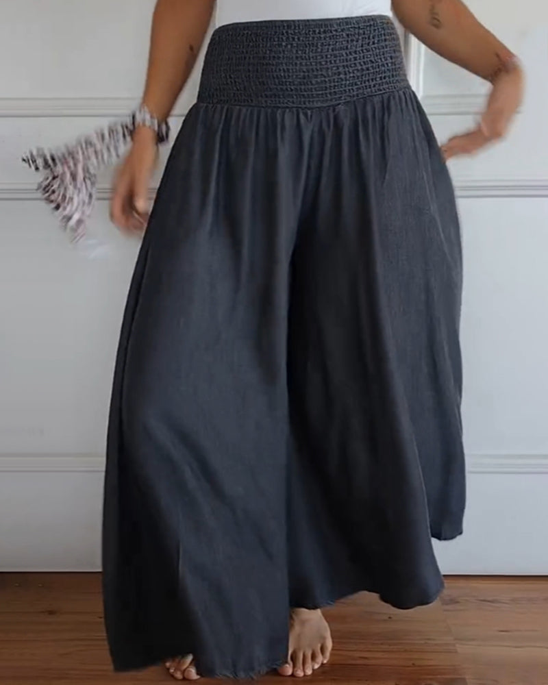EMILIA – Wide and Comfortable High-Waisted Pants