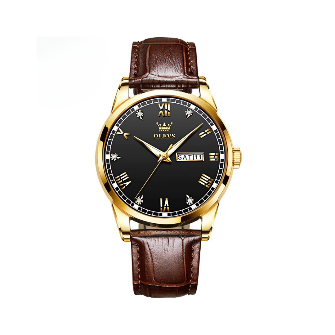 Elegant Business Style Analog Quartz Couple Watch