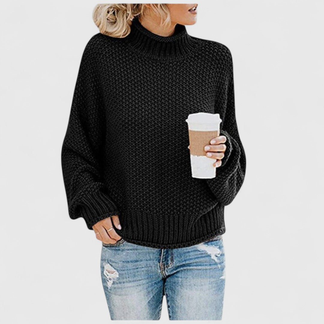 Enine - Ultra-Modern Cozy Turtleneck Sweater
