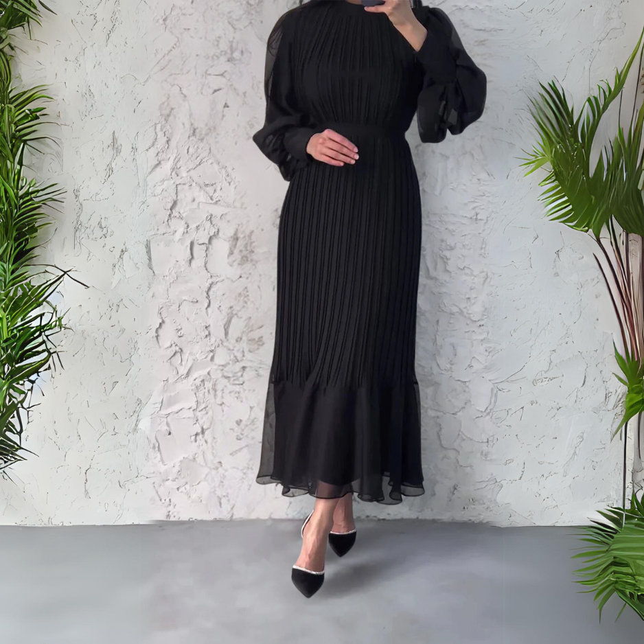 Hazel - Elegant Pleated Dress
