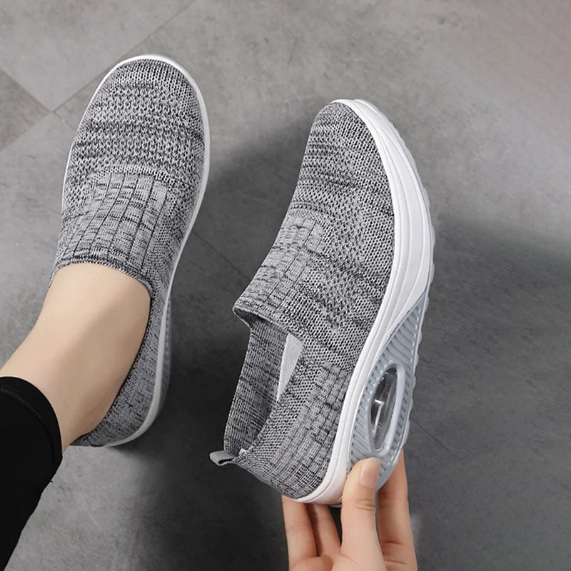 Breathable Slip-On Sneakers for Women — Ultra-Comfort, All-Day Wear