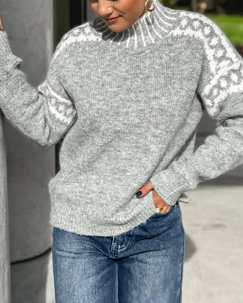 Liv - Comfortable Soft Knit Sweater