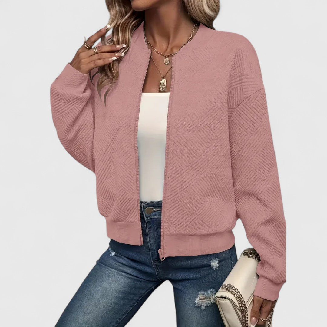 Sophia - Women's Lightweight Casual Zip-up Jacket for Comfort and Style