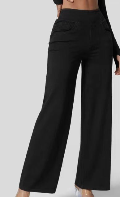 Solène - Wide Leg Jeans with Relaxed Fit