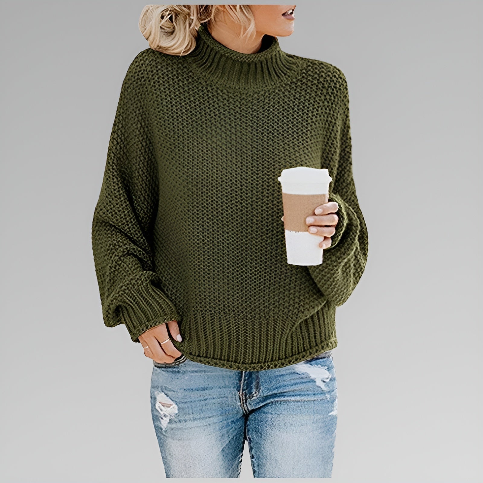 Amy | Classic Shoulder Sweater Fashion