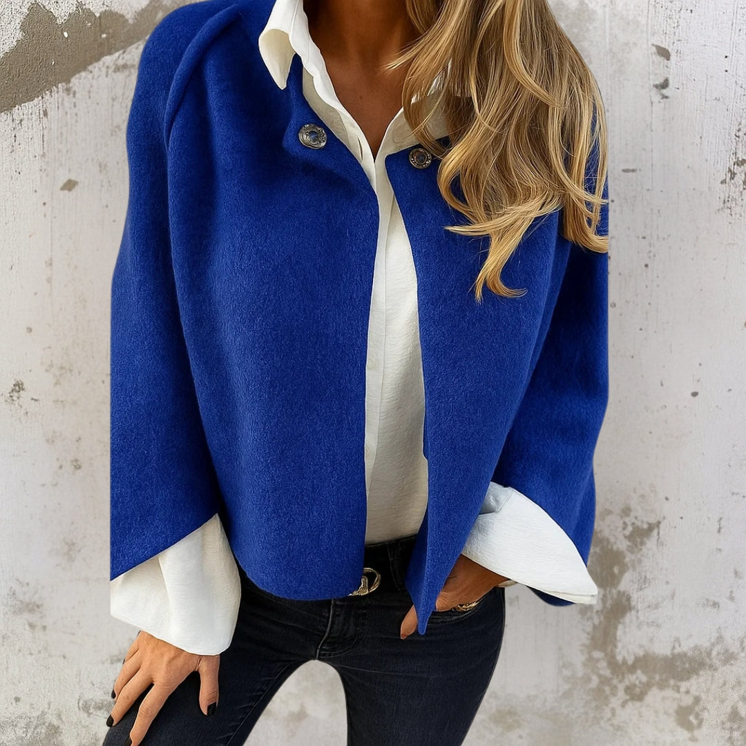 Marion - Elegant Short Warm Jacket for a Sophisticated Style