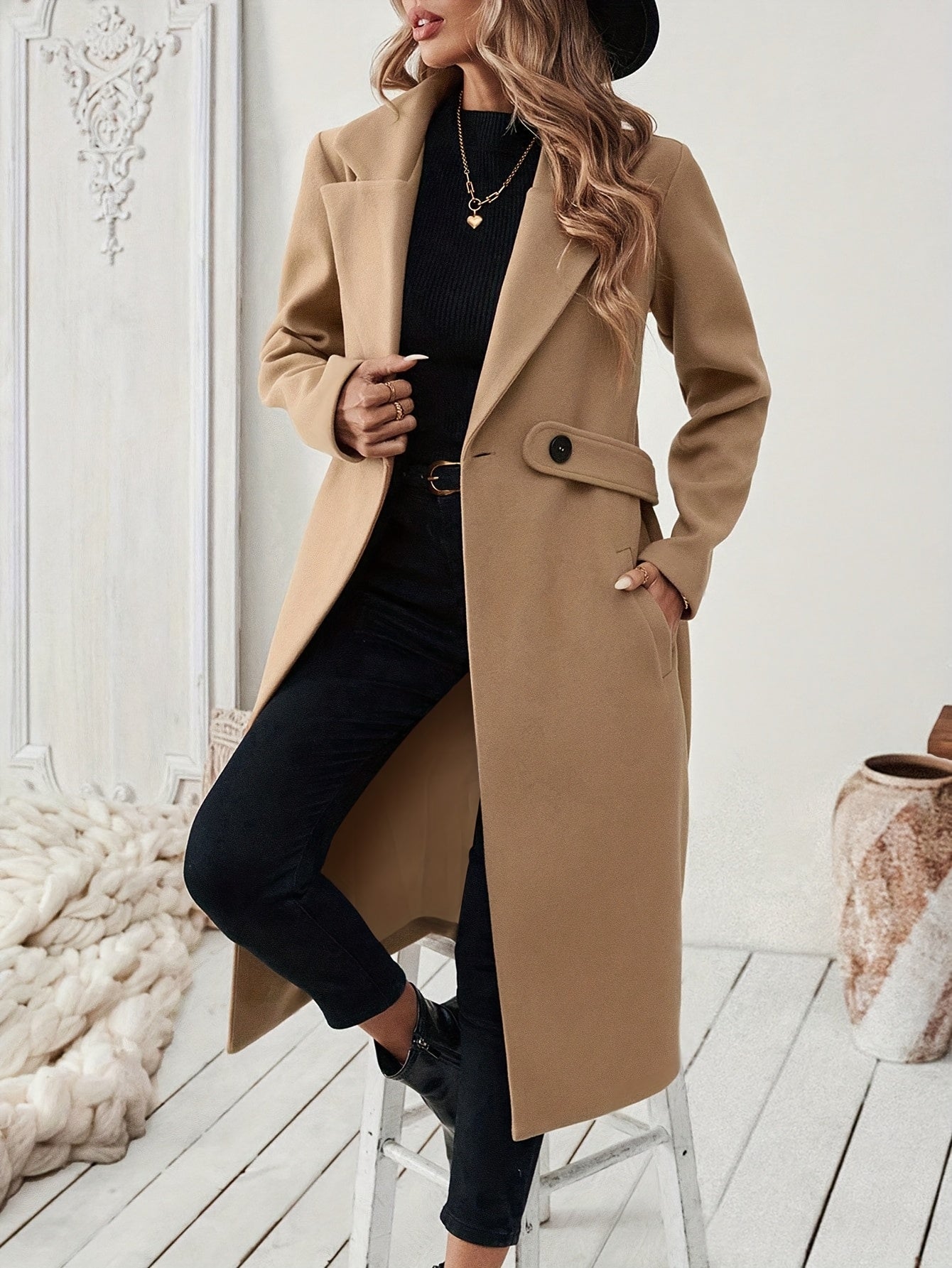 Becky – Elegant classic coat for timeless style