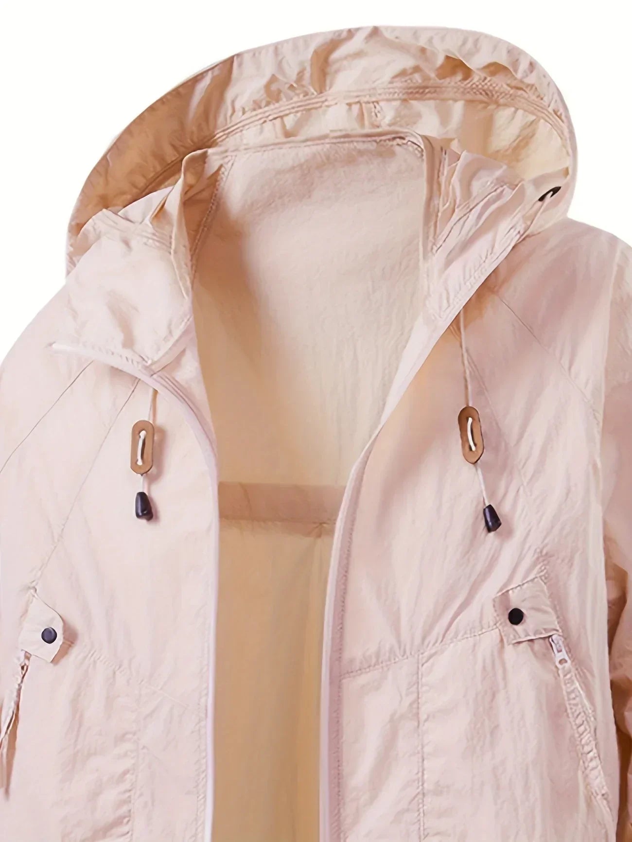 Cressida | Elegant hooded jacket for outdoor use