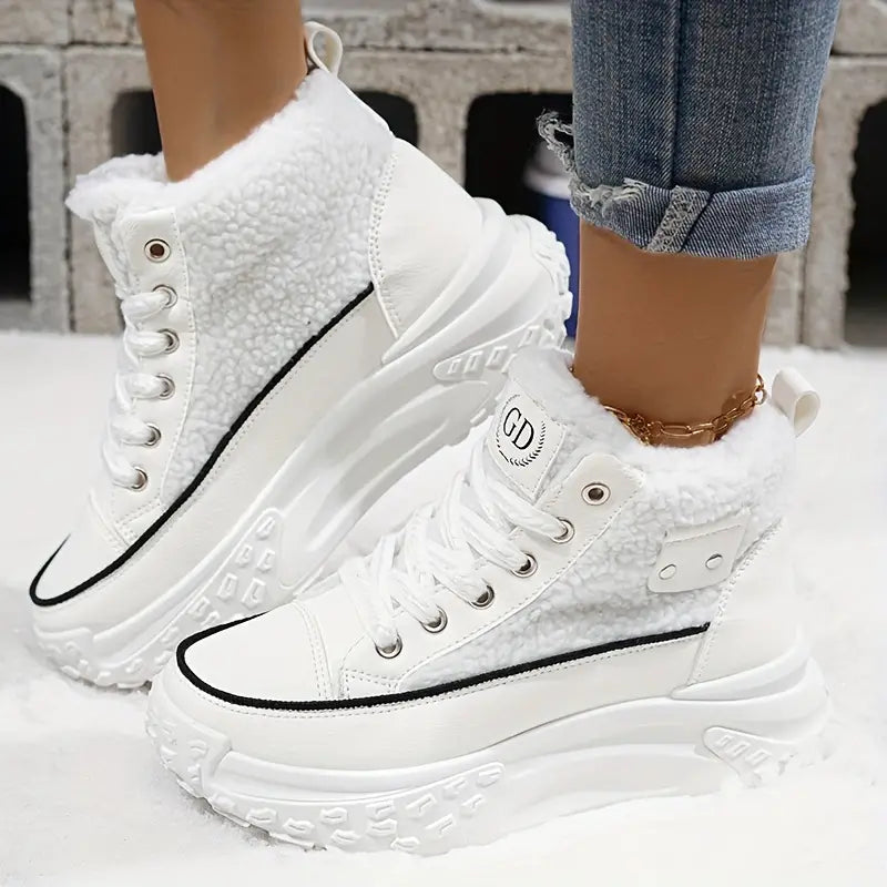 Maureen – Plush-Lined Ankle Boots for Stylish Comfort