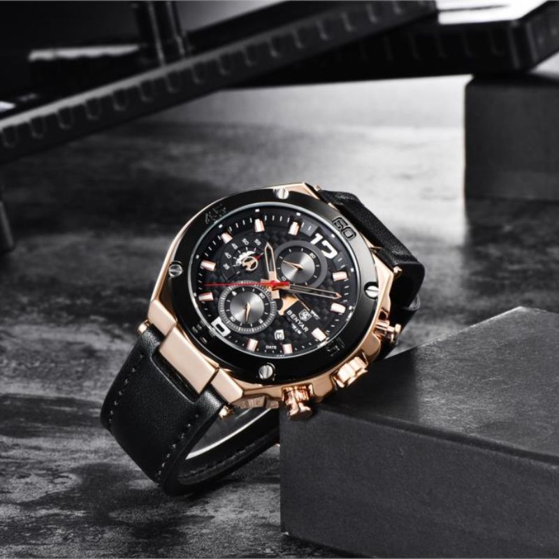 Multifunction Sports Quartz Chronograph Watch