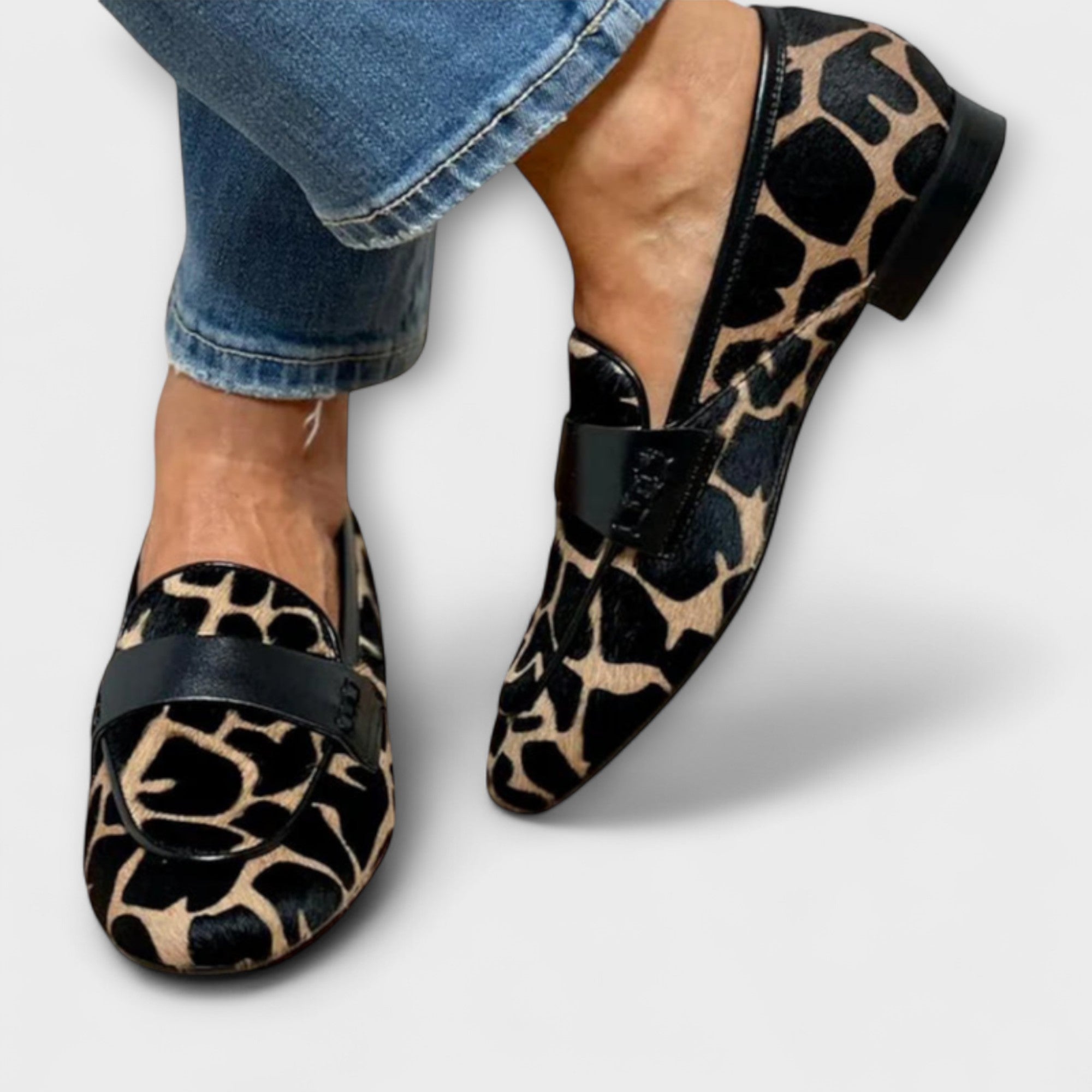 Louis - Leopard Orthopedic Shoes for Exceptional Comfort and Style