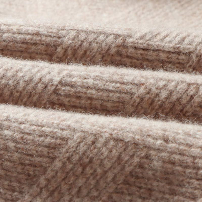 Giovanni Jacquard in Cashmere - Luxury Sweater for a Sophisticated Style