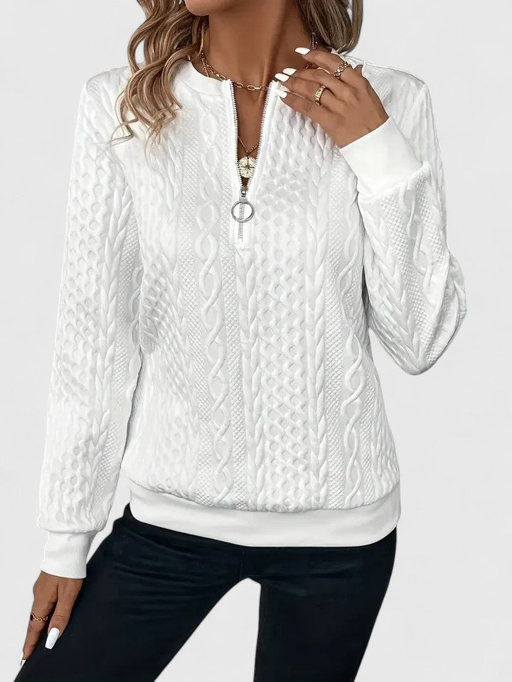 Deliora Elegant Pullover for a Refined Style