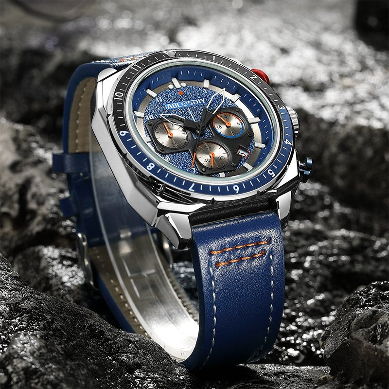 Luxury Sport Quartz Chronograph Watch
