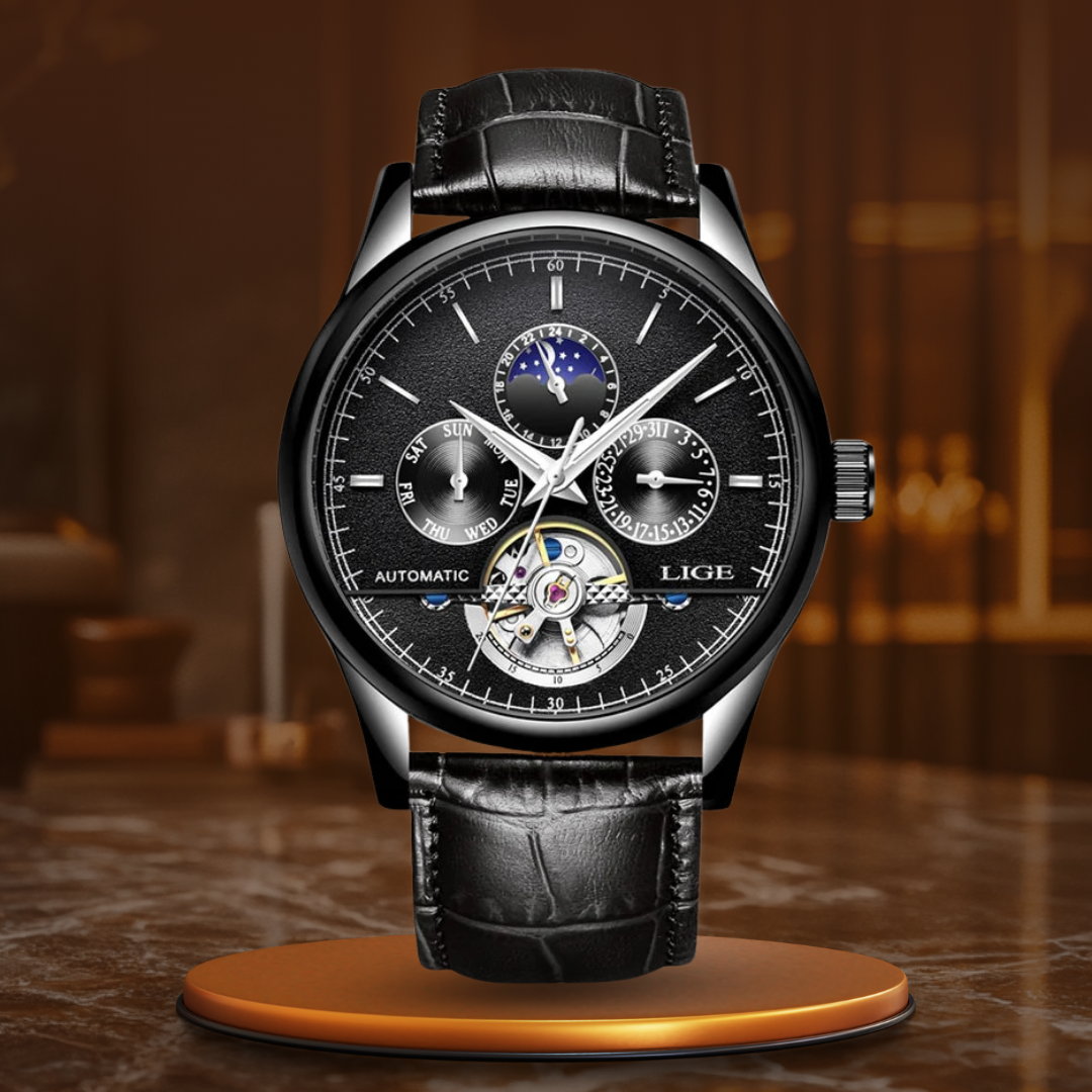 Luxury Mechanical Automatic Tourbillon Watch