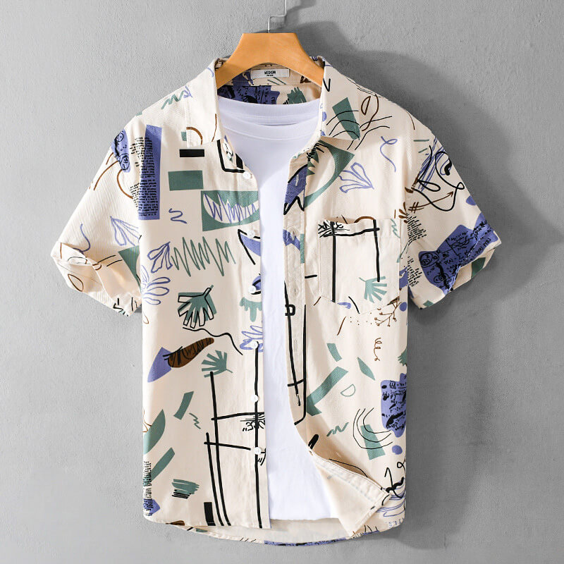 Picasso Abstract Cotton Shirt