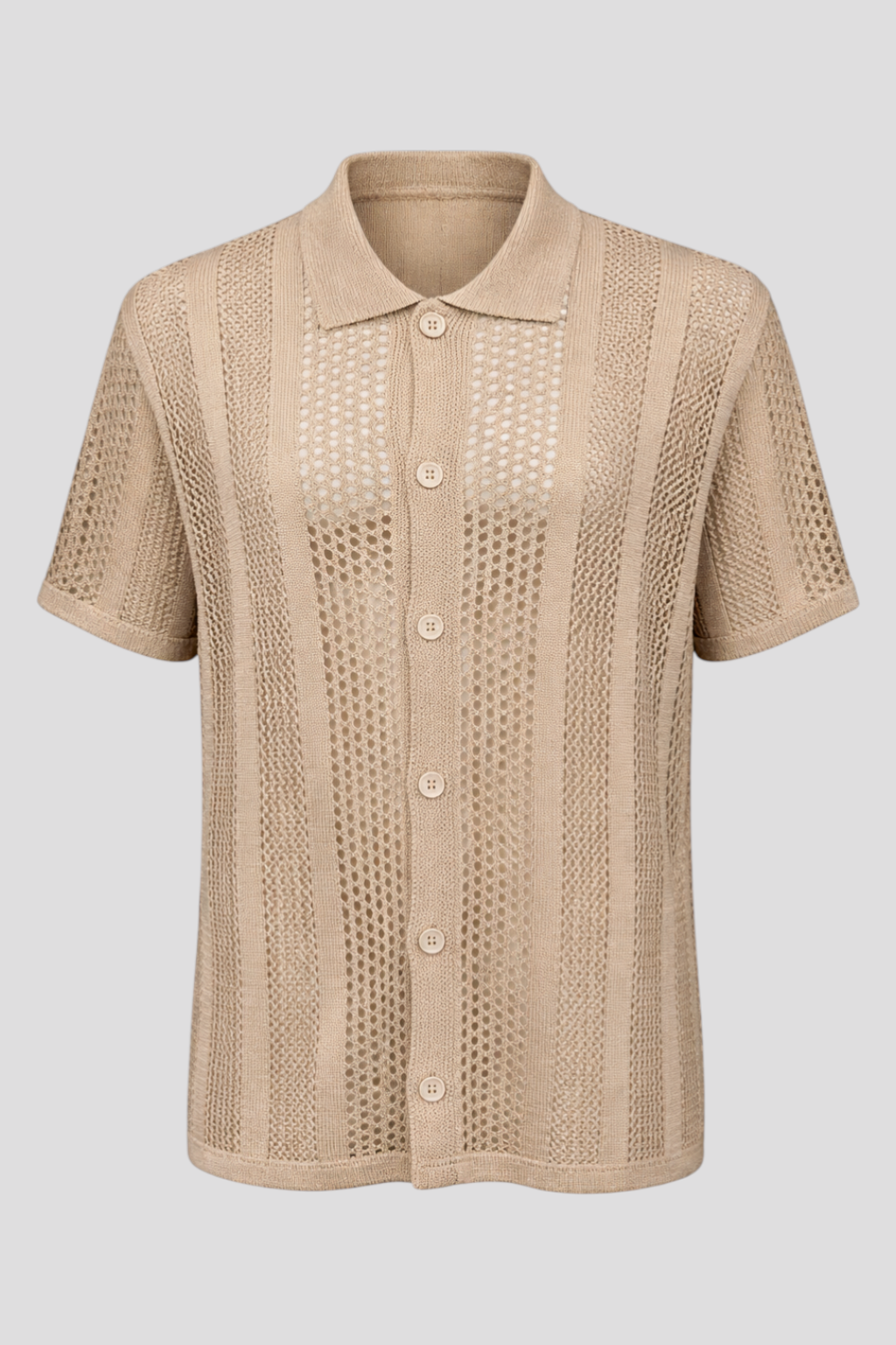 Premium Textured Button-Up Shirt