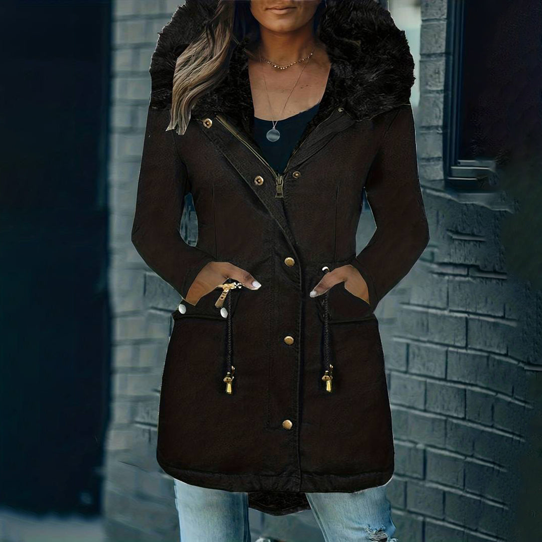 Chic and Cozy Winter Parka Jacket for Women