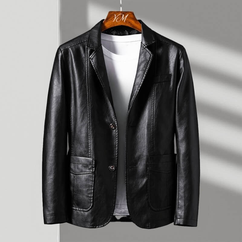 Alessandro Verdi Leather Jacket for a Sophisticated and Timeless Style