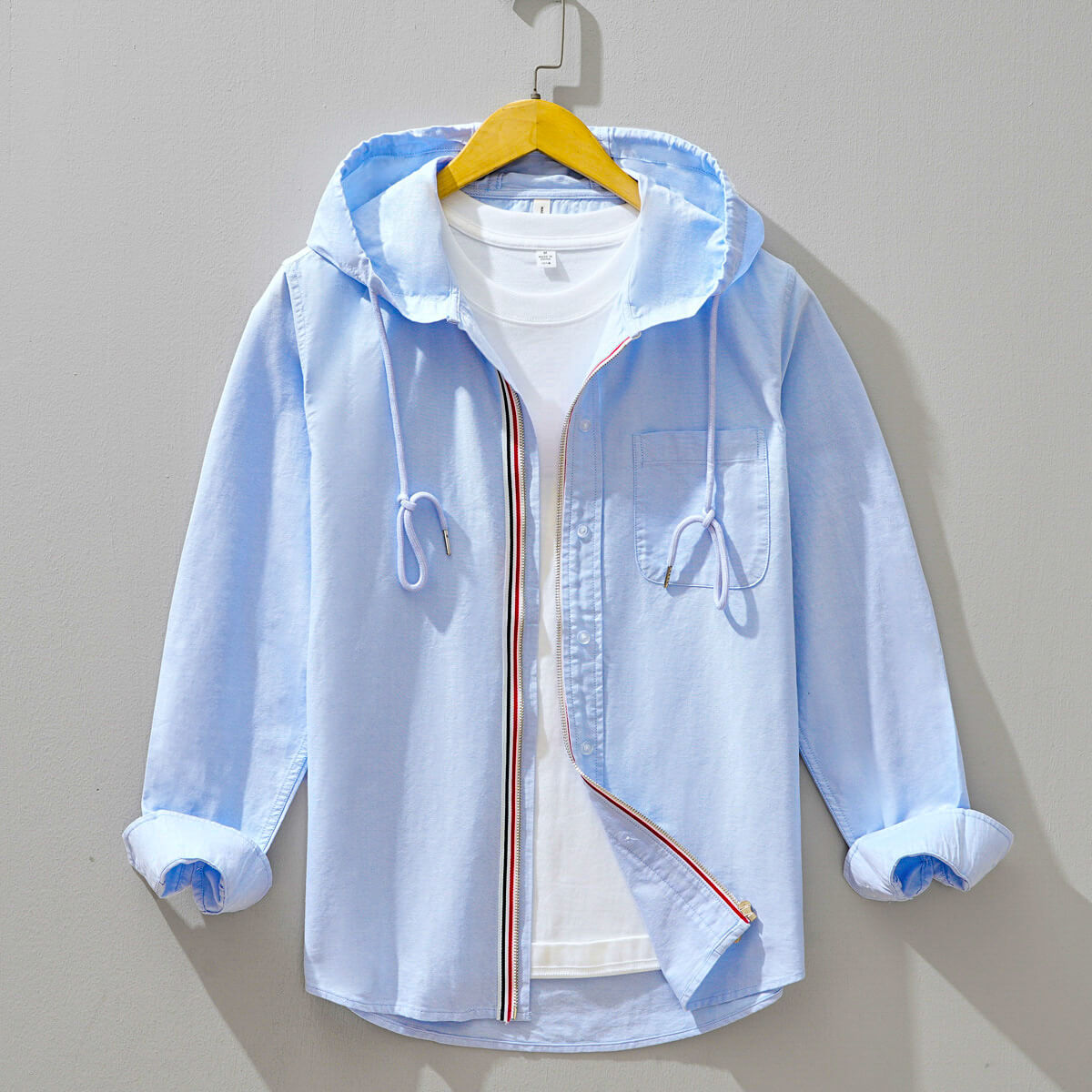 Beckham Hoodie in Ultra-Soft Egyptian Cotton and Elegant