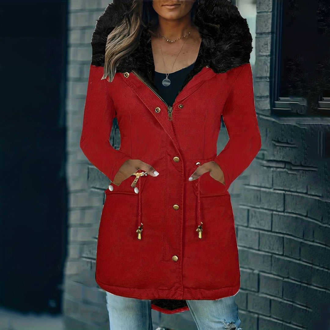 Chic and Cozy Winter Parka Jacket for Women