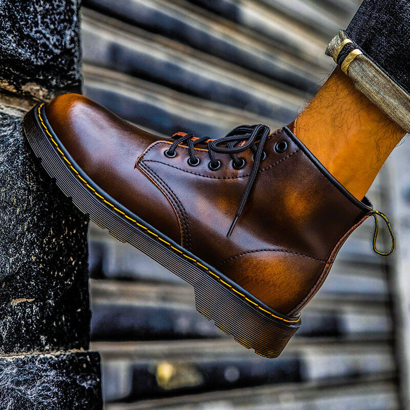 High-End Winston Genuine Leather - Elegant and Durable Boots