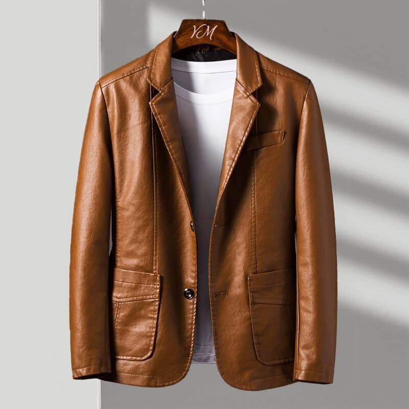 Alessandro Verdi Leather Jacket for a Sophisticated and Timeless Style