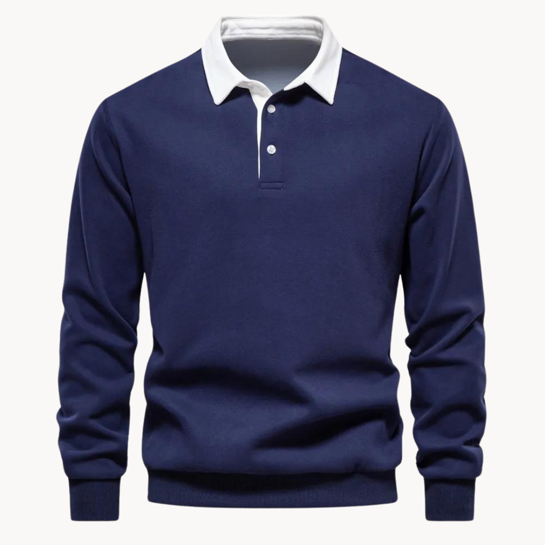Malen | Smart Polo Sweatshirt for an Elegant and Modern Style