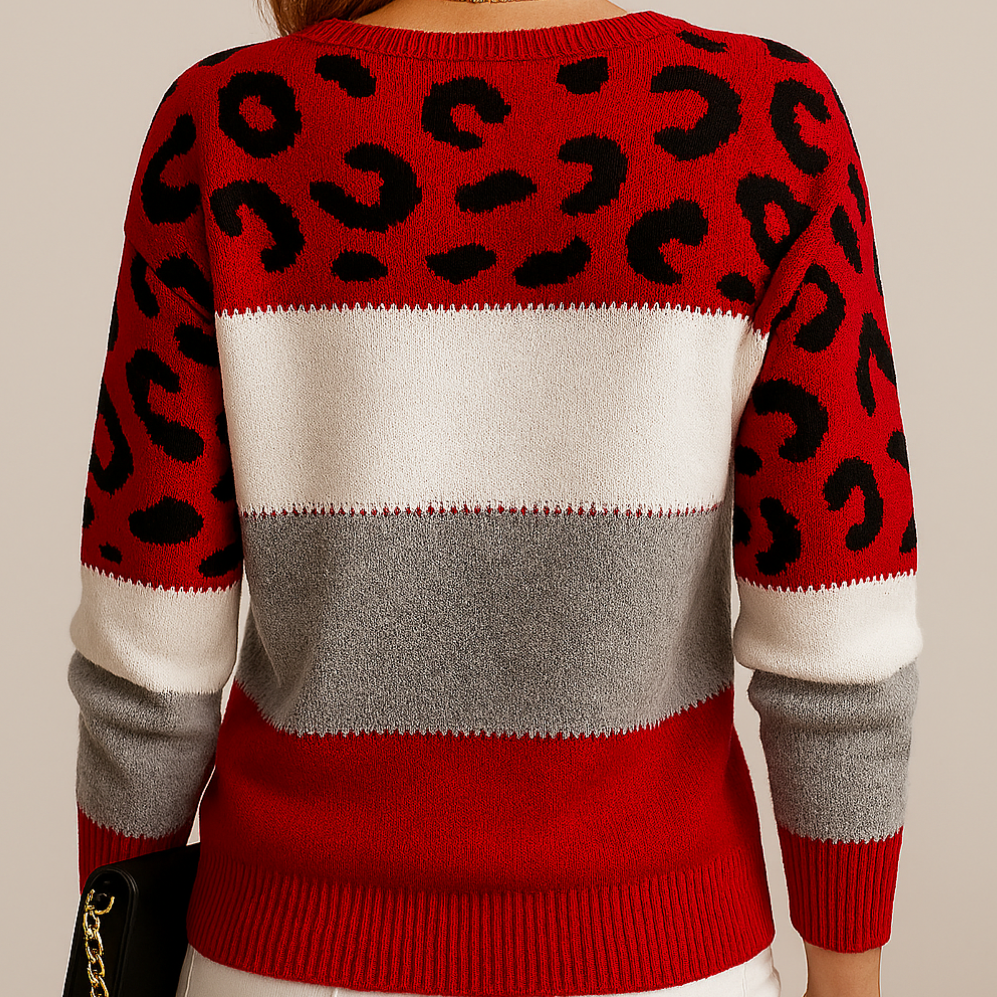 Charlene | Casual Leopard Print Sweatshirt