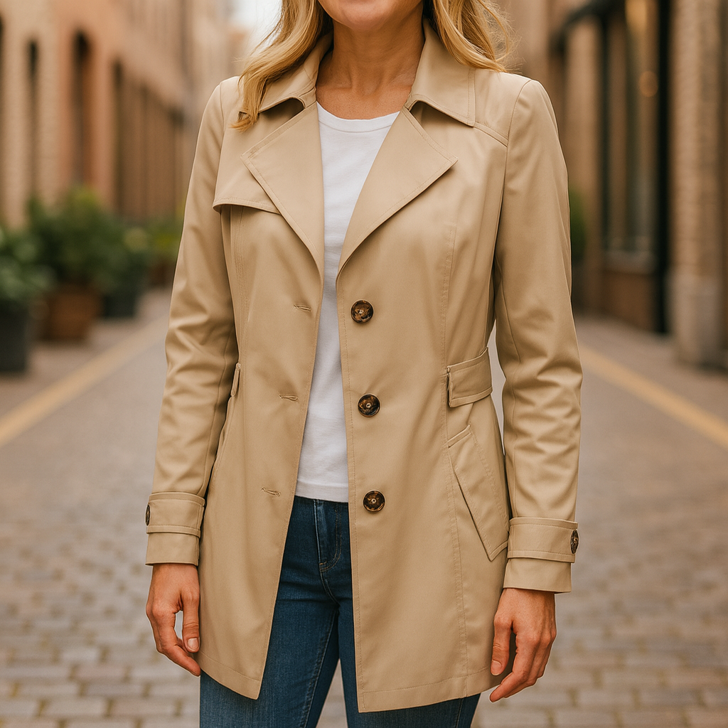 Jamie | Chic and Sophisticated Fall Trench Coat