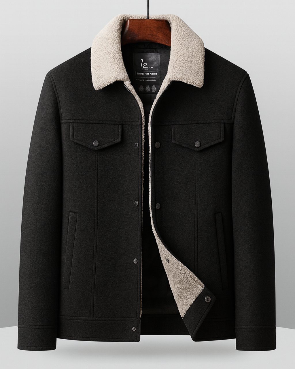 Casual Elegance: Rhode Wool Jacket for Warmth and Style