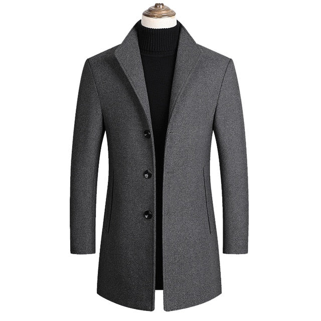Aurelio | Elegant Long Winter Coat
