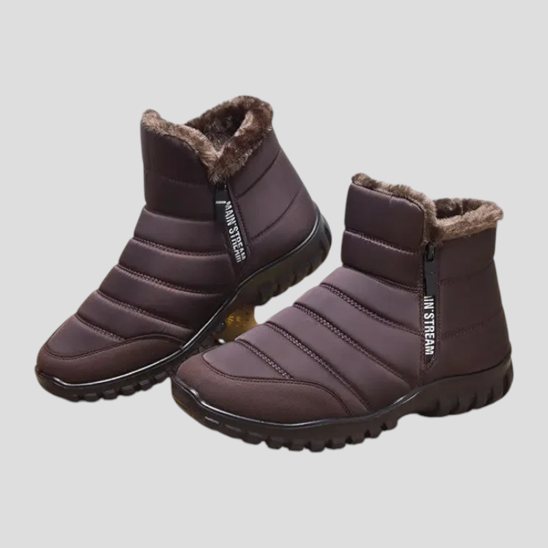 Men's Insulated Winter Boots - Waterproof, Non-slip, and Ultra Comfortable