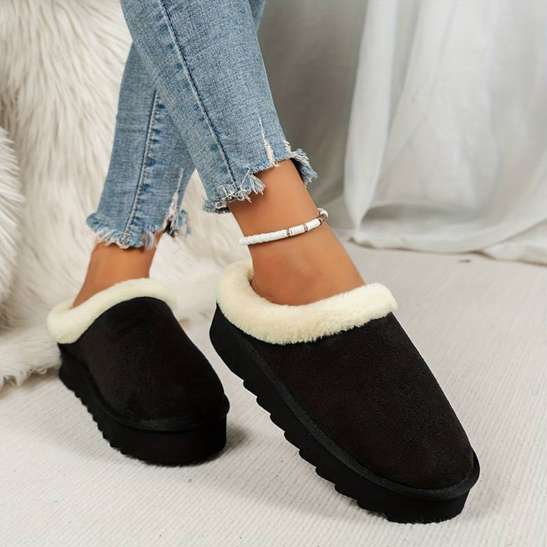 Warm and Stylish Slip-On Ankle Boots for Women – Comfort and Fashion for Your Winter Adventures