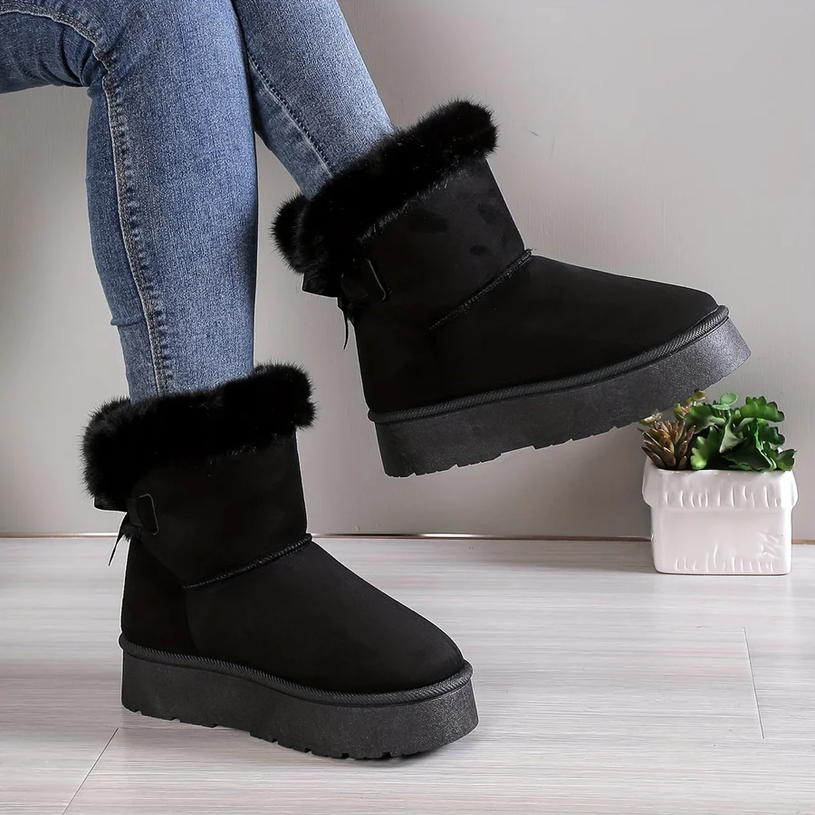 Comfortable and Wide Winter Ankle Boots for Women – Effortless Style and Full Warmth
