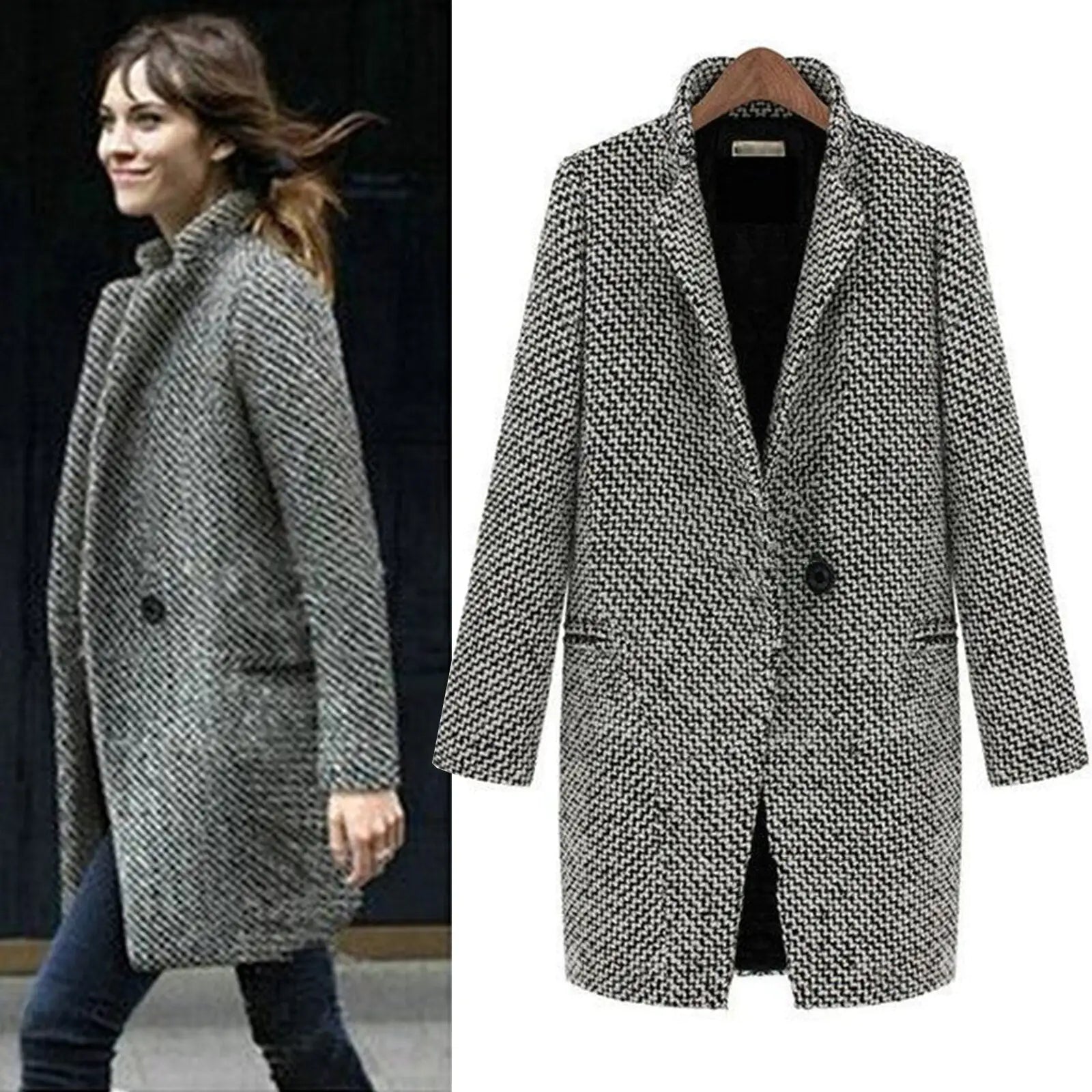Amber - Elegant Winter Coat for a Sophisticated Look