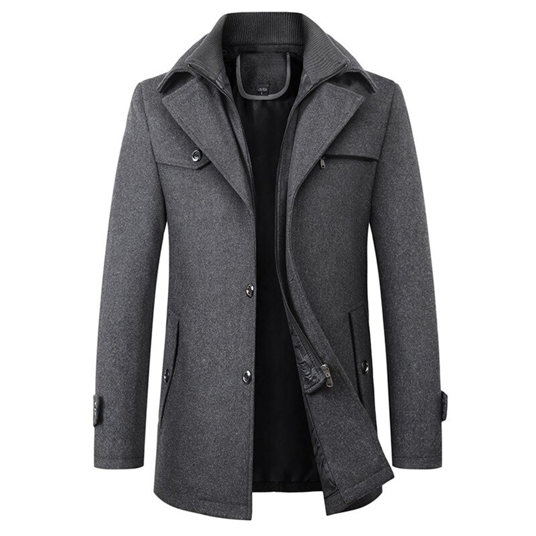 Elijah - Elegant Wool Blend Jacket for a Sophisticated Style