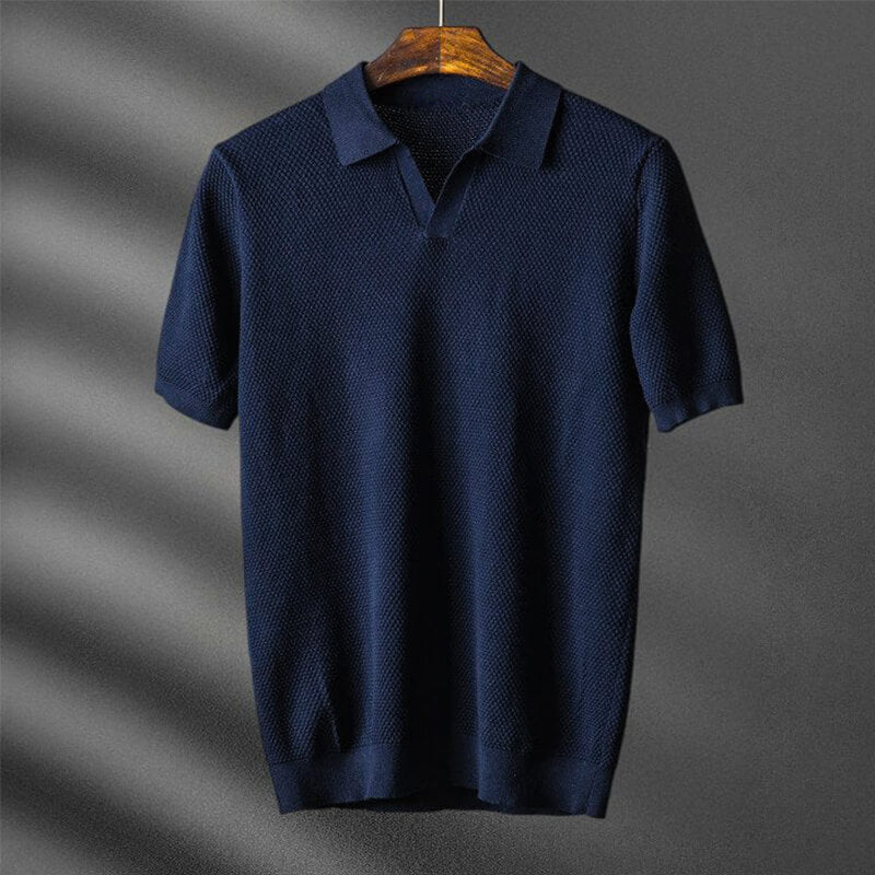 Elegant Monaco Old Money Polo Shirt for Timeless Style